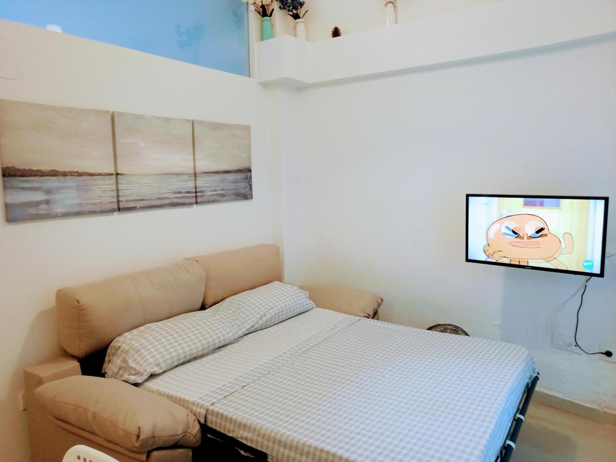 Apartamento En La Playa Las Arenas +Wifi+Ac Valencia Bagian luar foto